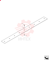 CUTTING EDGE,Bolt On, 9 Hole, 203.2mm W x 2168.5mm L