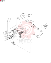 HOSE CLAMP,84.1mm - 107.9mm, Worm Gear