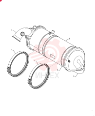 CLAMP,M6 x 1mm