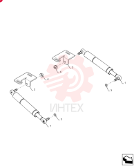 DAMPER,15mm Rod, 61mm Stroke