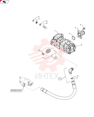 90 ELBOW,7/8" - 14 JIC x 7/8" - 14 ORB