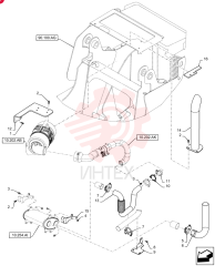 SELF-TAP SCREW,Hex, M8 x 1.25 x 25mm