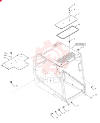 SPACER,37mm ID x 50.8mm OD x 10mm L