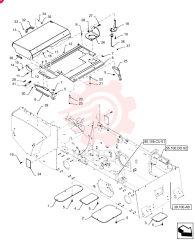 PLATE,524.6mm L x 174.6mm W x 6.35mm Thk 47717894 (1)