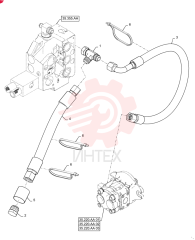 CLAMP,47.6mm, Coat, 8.7mm Bolt Hole, P Type 84265306 (1)