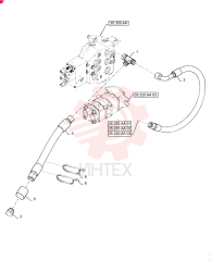 CLAMP,47.6mm, Coat, 8.7mm Bolt Hole, P Type 84265306 (2)