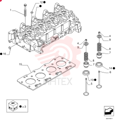 CAPTIVE WASHER SCREW,Wash Hd, M12 x 1.75 x 73