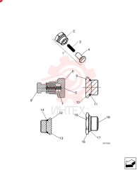 DAMPING VALVE 87576157 (1)