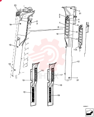 BOLT,M6 x 1 x 18.6mm OAL, Cl 8.8, Full Thd 86050272 (1)