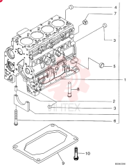 CYLINDER BLOCK,4 Cylinders