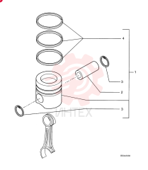 PISTON & RINGS KIT