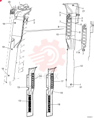 BOLT,M6 x 1 x 18.6mm OAL, Cl 8.8, Full Thd