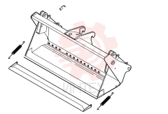 CLAMSHELL BUCKET 73188854