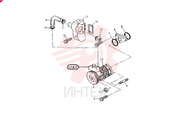 WATER PUMP 76595302