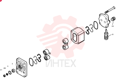 HYDRAULIC MOTOR,GEAR, 11 CC