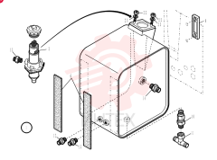 RESERVOIR, HYDRAULIC 72181137