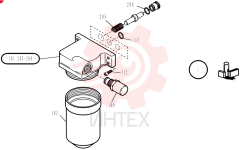 HYDRAULIC OIL FILTER 72182390