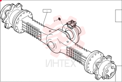 FRONT AXLE 4552351 (1)
