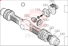 FRONT AXLE 4552351 (2)