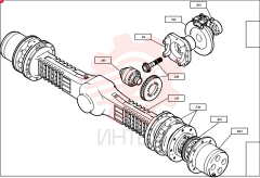 FRONT AXLE 2813648