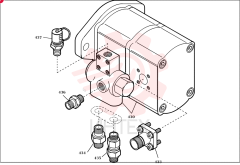 HYDRAULIC PUMP 73189396