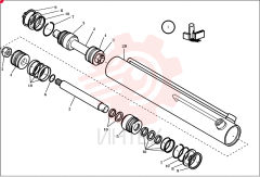 HYDRAULIC CYLINDER 72180729