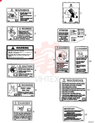 WARNING DECAL 86509972