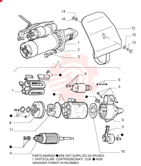 STARTER MOTOR 4807379