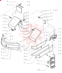 REAR FENDER 76037380