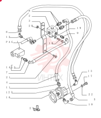 HYDRAULIC PUMP 76036549