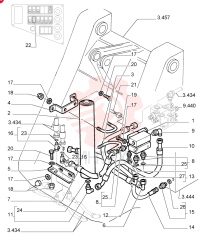 HYDRAULIC VALVE 76036553