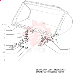 BUCKET TOOTH SHANK 76052981 (1)