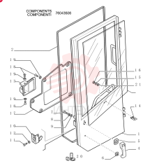 CABIN DOOR 76043520