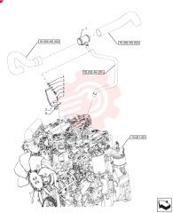 AIR INTAKE TUBE 47716867