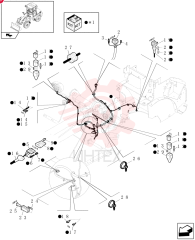 WIRE HARNESS 87627665