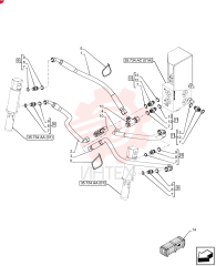 HYDRAULIC HOSE 47815510