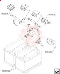 POS BATTERY CABLE 47616201