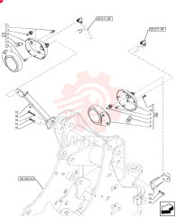 RH HEADLAMP 84510403