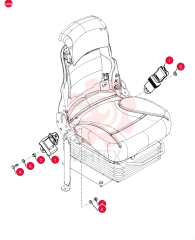SEAT BELT,50.8mm W x 1219.2mm L