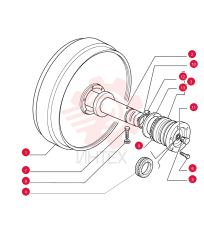 IDLER WHEEL 76030720
