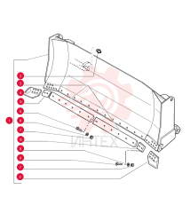 DOZER BLADE 87329583