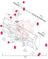 DOZER BLADE 47621867