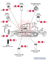 ENGINE OIL FILTER 4897898