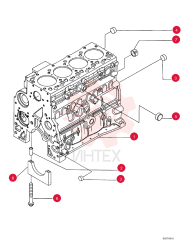 CYLINDER BLOCK,4 Cylinders