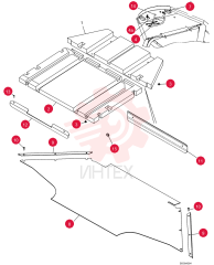 ROOF LINING 87437767