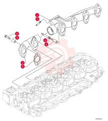 EXHAUST MANIFOLD 4896651