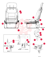 SEAT ASSY. 87675129 (1)