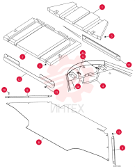 ROOF LINING 87437767