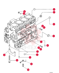 CYLINDER BLOCK,4 Cylinders