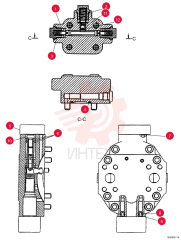 HYDROSTATIC MOTOR,80CC 401629A2 (2)
